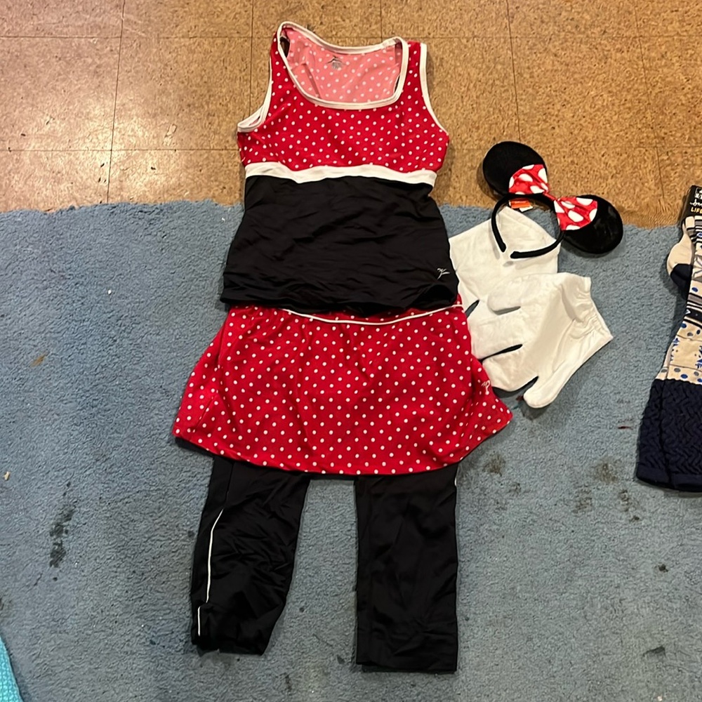 Mickey Mouse running outfit